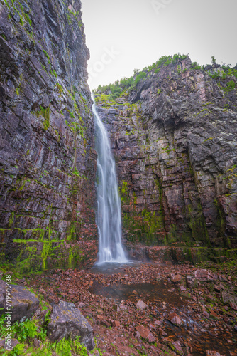 Njupeskär is a waterfall in northwestern Dalarna, formed by Njupån in Fulufjällets nationalpark photo