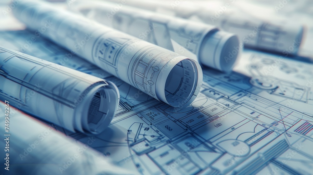 Construction concepts and designs are expressed through 3D blueprint renderings, showcasing architectural planning and visualization. Construction concepts and designs are expressed through 3D blueprint renderings, showcasing architectural planning and visualization.