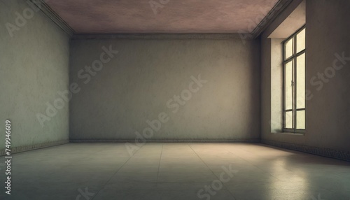 empty room with a wall © Lauren