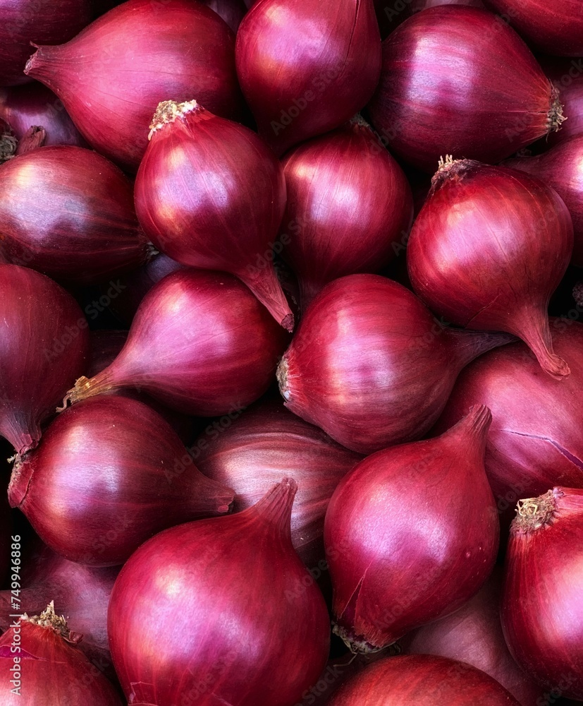 background of red onion close-up background of red onion close-up