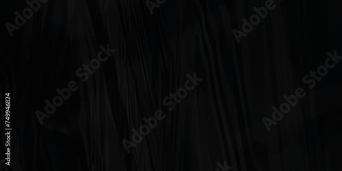 Black crumpled paper texture . Black wrinkled paper texture. Black paper texture . Black crumpled and top view textures can be used for background of text or any contents .