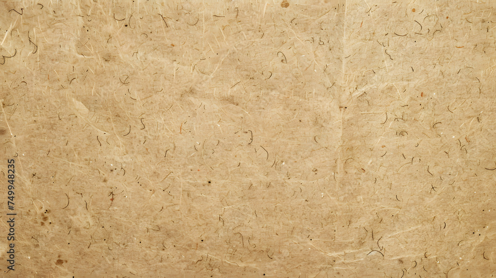 Fototapeta premium Beige Canvas Paper Grunge with Visible Texture for Vintage Background