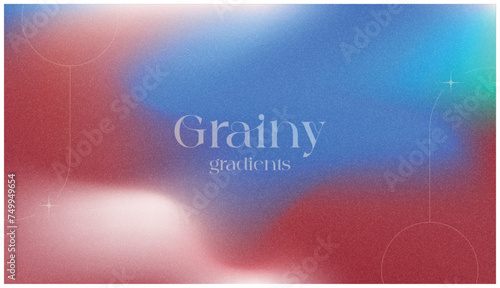vibrant Modern grainy gradient background. Trendy modern design, Applicable for placards, banners, flyers, presentations, covers and reports. Vector illustration
