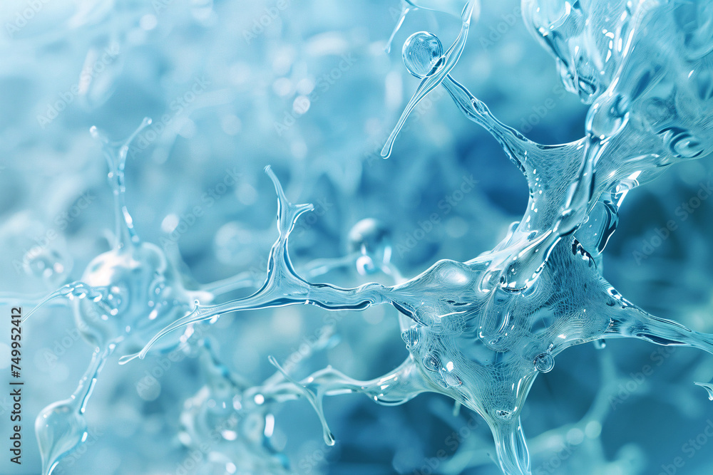 Abstract background and texture of science and medical backgrounds. Generative AI Abstract background and texture of science and medical backgrounds. Generative AI