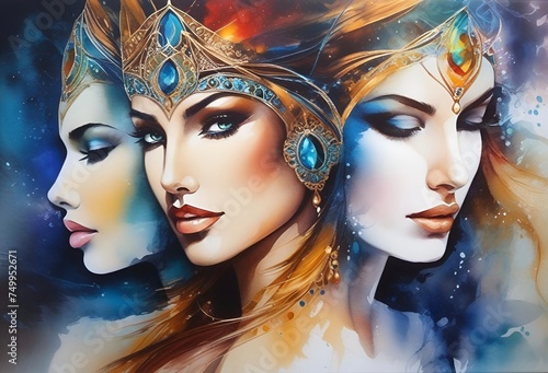 Young women portrait