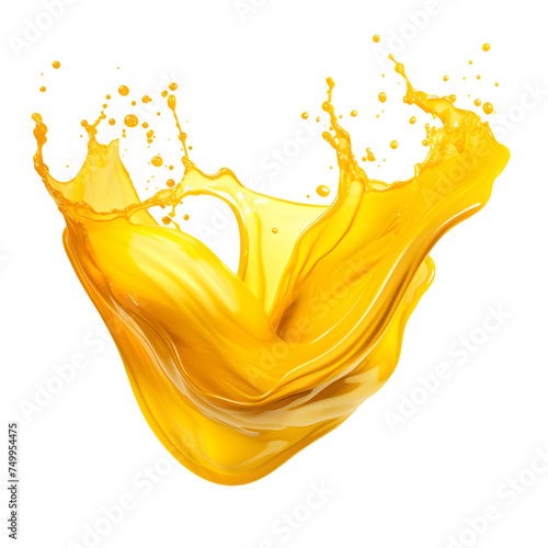 Yellow color splash png. floating splash. yellow gel splash. yellow paint splash photo