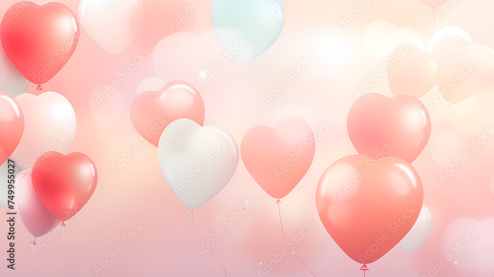 pink balloons,balloons in the sky,pink balloons background