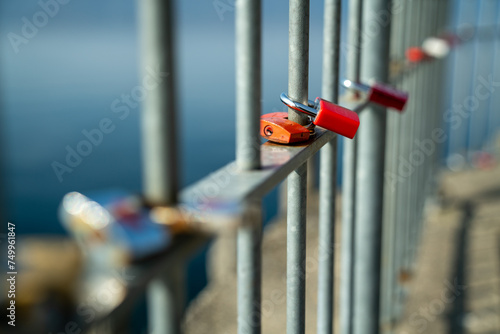 lock on the gate