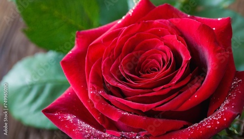 ruby red rose