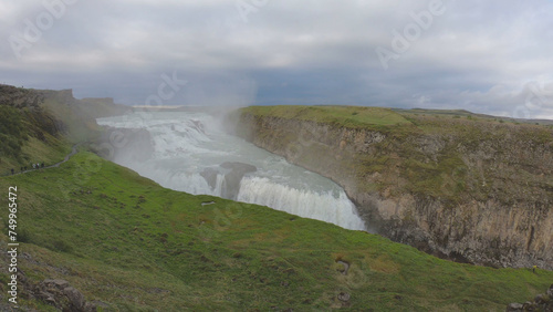 Obraz na płótnie Gullfoss (
