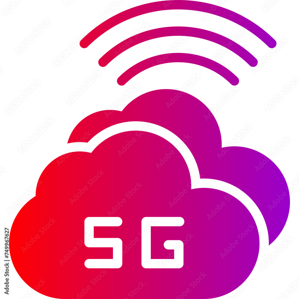 5G-47 Vector Glyph Gradient Icons 5G-47 Vector Glyph Gradient Icons