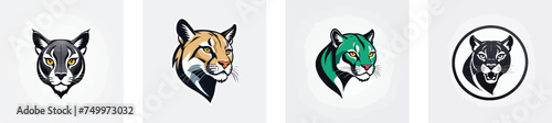 puma logo vector icons