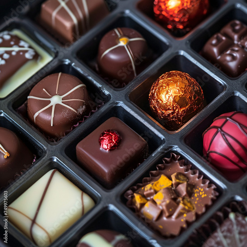 Selection of Gourmet Chocolate © Marcel