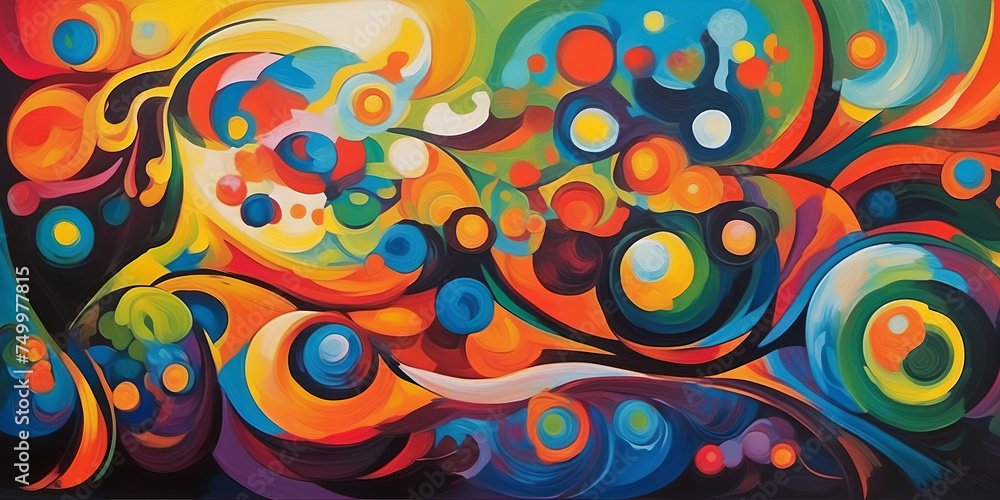 Art background, Cubo-Futurism style. Digital illustration. Art background, Cubo-Futurism style. Digital illustration.