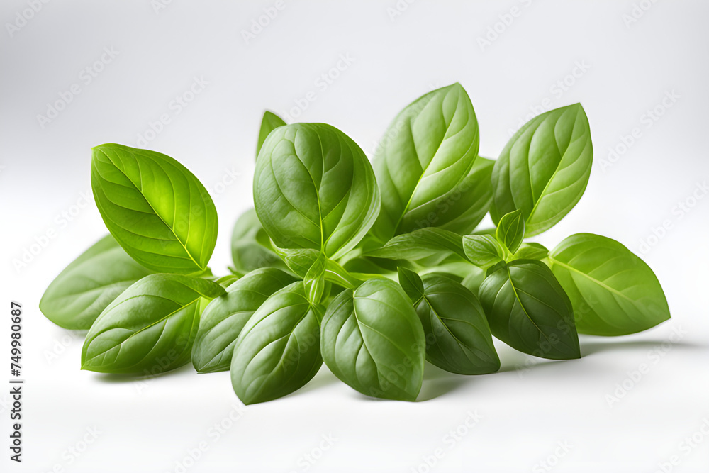 Fototapeta premium basil leaves