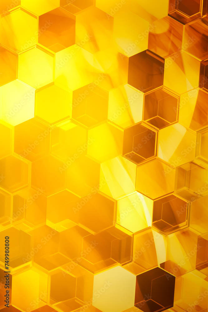 Abstract vertical glowing goldenrod yellow background with geometric shapes Abstract vertical glowing goldenrod yellow background with geometric shapes