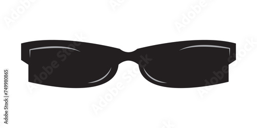 sunglasses logo icon, eps10 photo