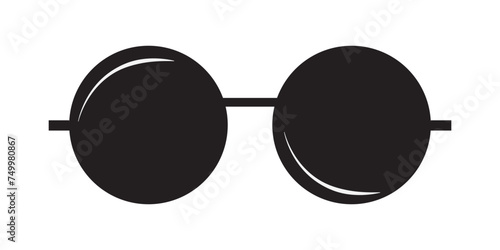 Sunglasses, sunglasses vector design with white background. photo