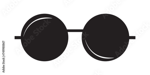 Sunglasses, sunglasses vector design with white background.