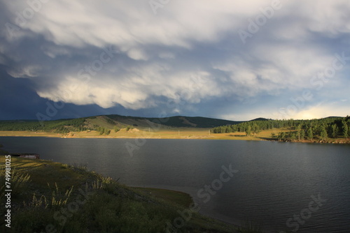 Storm coming. Lake Khusvsgul