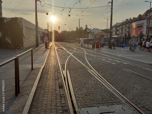 Photography Budapest at sunset