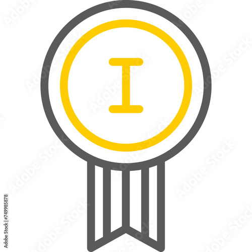 Badge Vector Line Two Color Icons