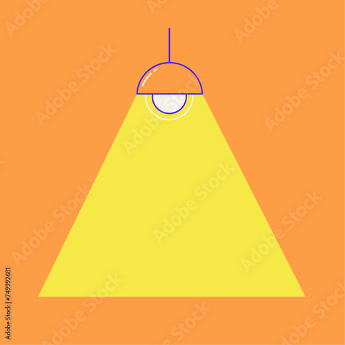 illustration of a lamp