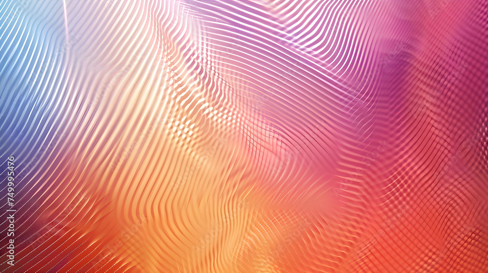 Colorful abstract digital wave background