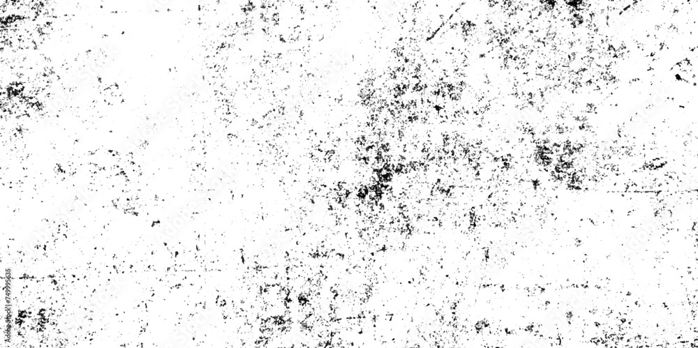 Obraz premium Grunge black and white crack paper texture design and texture of a concrete wall with cracks and scratches background .. Vintage abstract texture of old surface. Grunge texture and dust design