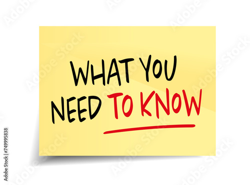 What you need to know,
