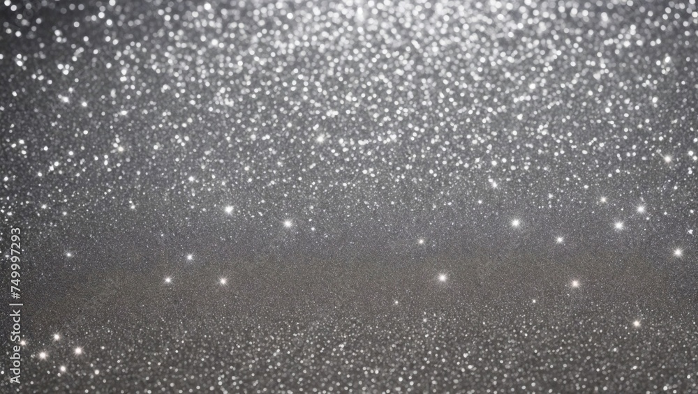 Shimmering silver glitter abstract background Shimmering silver glitter abstract background