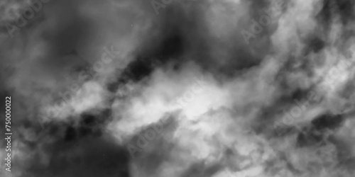 Beautiful white cloud on black background. Textured smoke, brush effect. a cloud is an aerosol comprising a visible mass of minute liquid droplets, frozen crystals. Cloudscape as background.