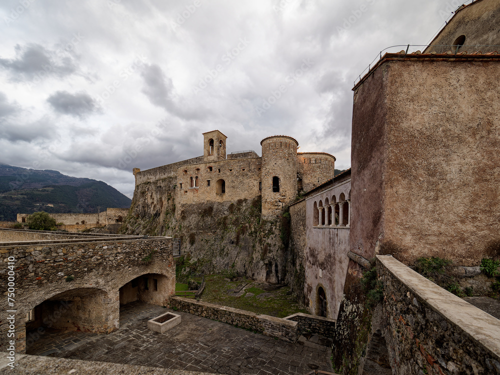 Landscape from Malaspina Castle, Massa