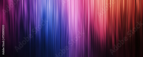 Abstract futuristic background. Blue, purple, pink, red, black motion blur lines set against a black background. Flashes of light. Neon glow. Sci fi concept. Technology and innovation background. 