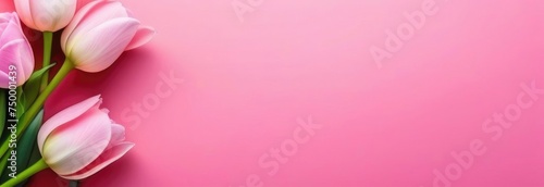 Background with flowers in pastel shades. Pastel flowers empty space for text © zozo