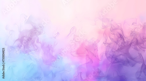 Ethereal Pastel Smoke on a Soft Gradient Background © Artistic Visions