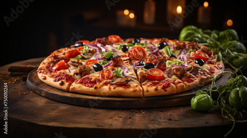 Delicious pizza Professional Food Photography