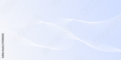 Abstract white and light gray wave modern soft luxury texture with smooth and clean vector business background lines wave abstract stripe banner design