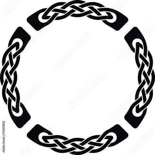 Celtic Knot Braid Circle