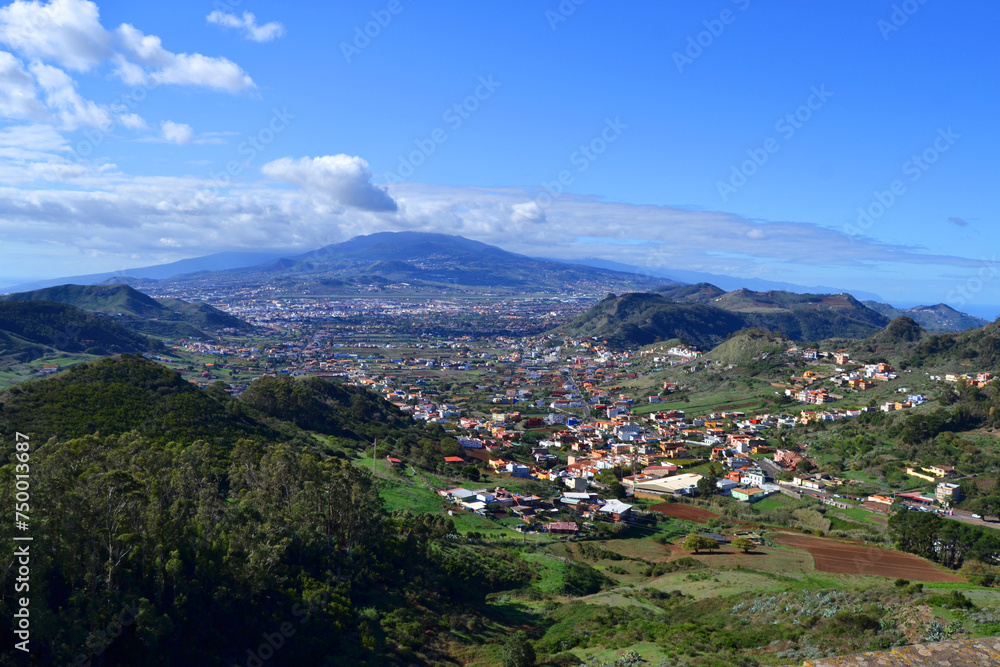 views from a viewpoint in Anaga, Tenerife