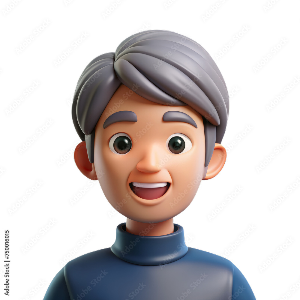 3d character people close up portrait, smiling nice, 3d Avartar or icon, 3d character people close up portrait, smiling nice, 3d Avartar or icon,