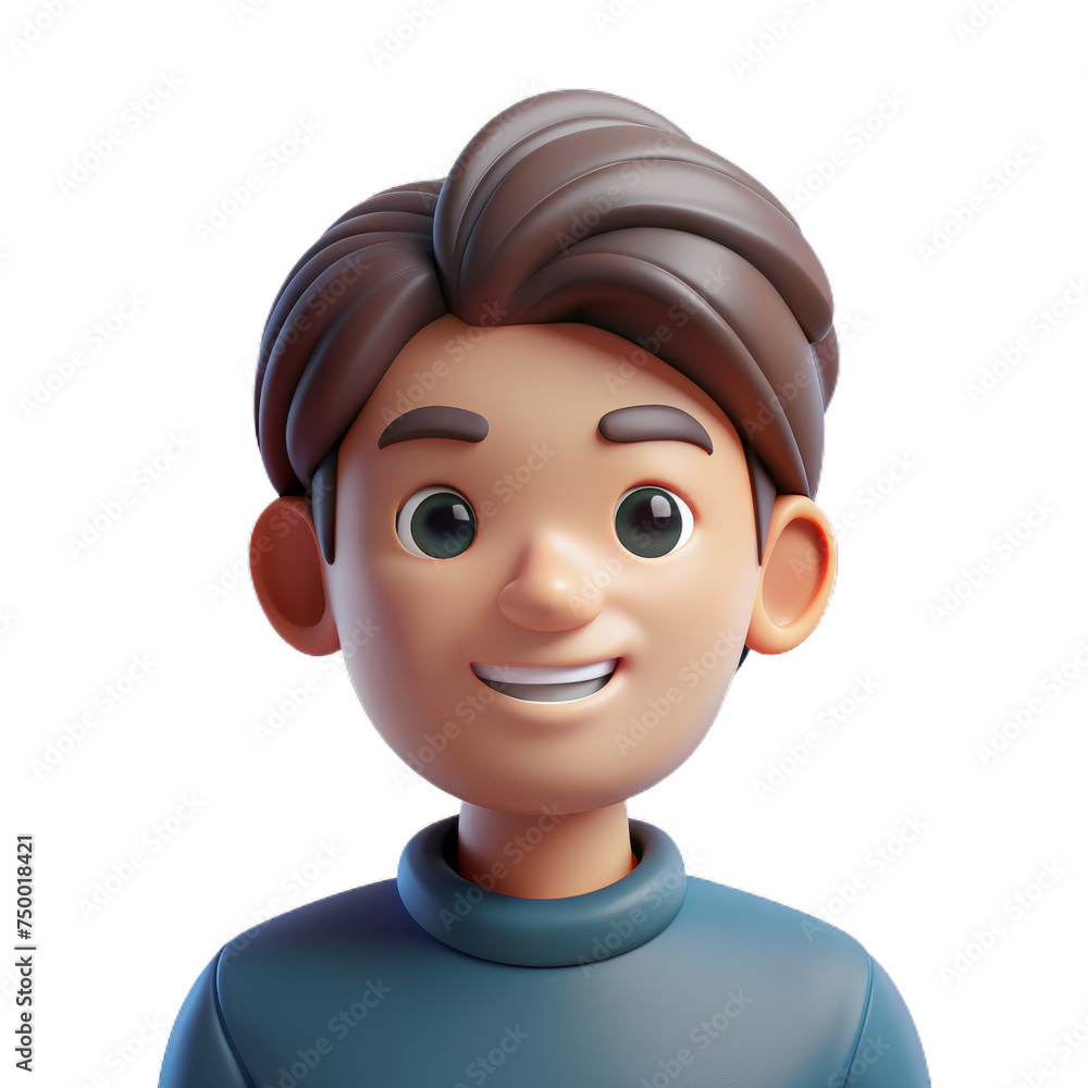 3d character people close up portrait, smiling nice, 3d Avartar or icon, 3d character people close up portrait, smiling nice, 3d Avartar or icon,