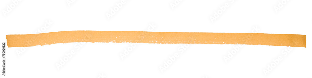 Orange stroke brush isolated on transparent background. Orange stroke brush isolated on transparent background.