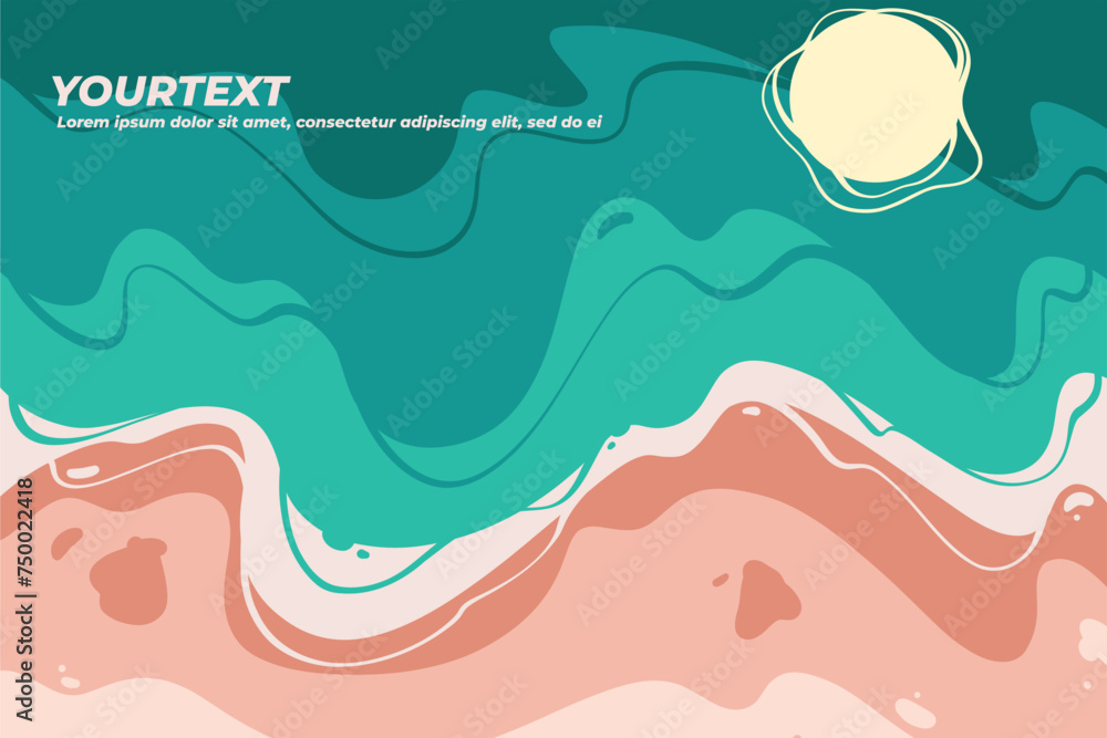 Landscape Template illustration Landscape Template illustration
