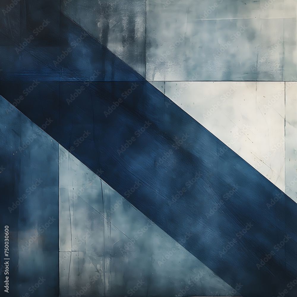grungy background with blue and grey patterned lines, punctured canvases, dark indigo and sky-blue, sharp angles, abstract minimalism appreciator, 1:1. grungy background with blue and grey patterned lines, punctured canvases, dark indigo and sky-blue, sharp angles, abstract minimalism appreciator, 1:1.
