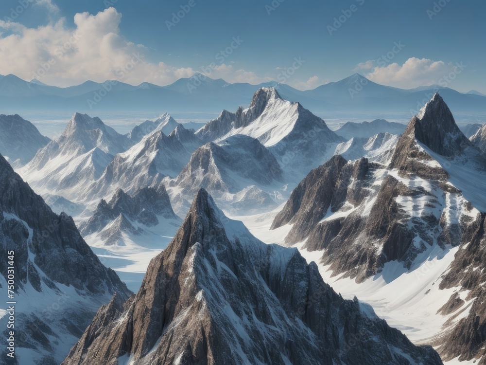 natural mountain view background