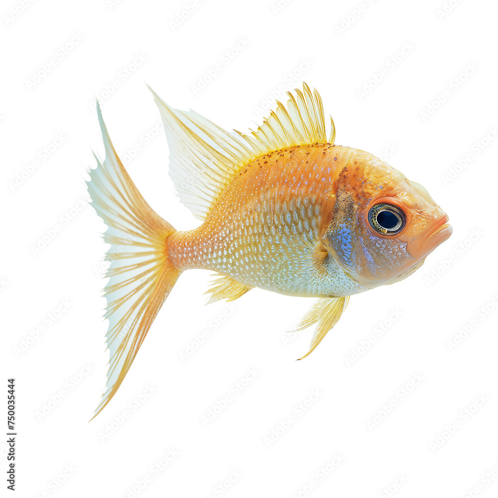 Golden Orange Freshwater Fish Isolated
Golden Orange Freshwater Fish Isolated