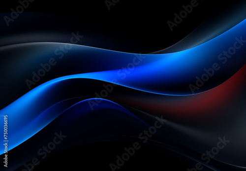 Colored Holographic Gradient Blur Abstract Background