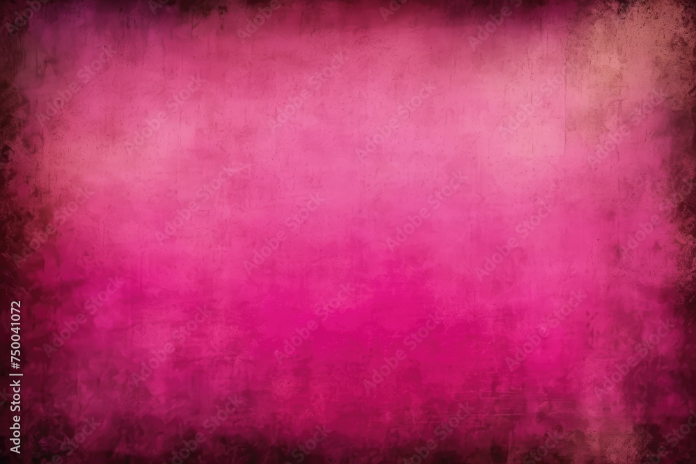 Vintage retro style pink grunge texture vignette portrait background - red magenta abstract old rough vignetting paper - pastel antique ancient dirty vertical backdrop wallpaper
