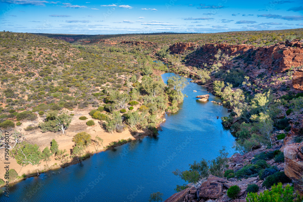 Ross Graham river walk in Kalbarri National Park, Western Australia